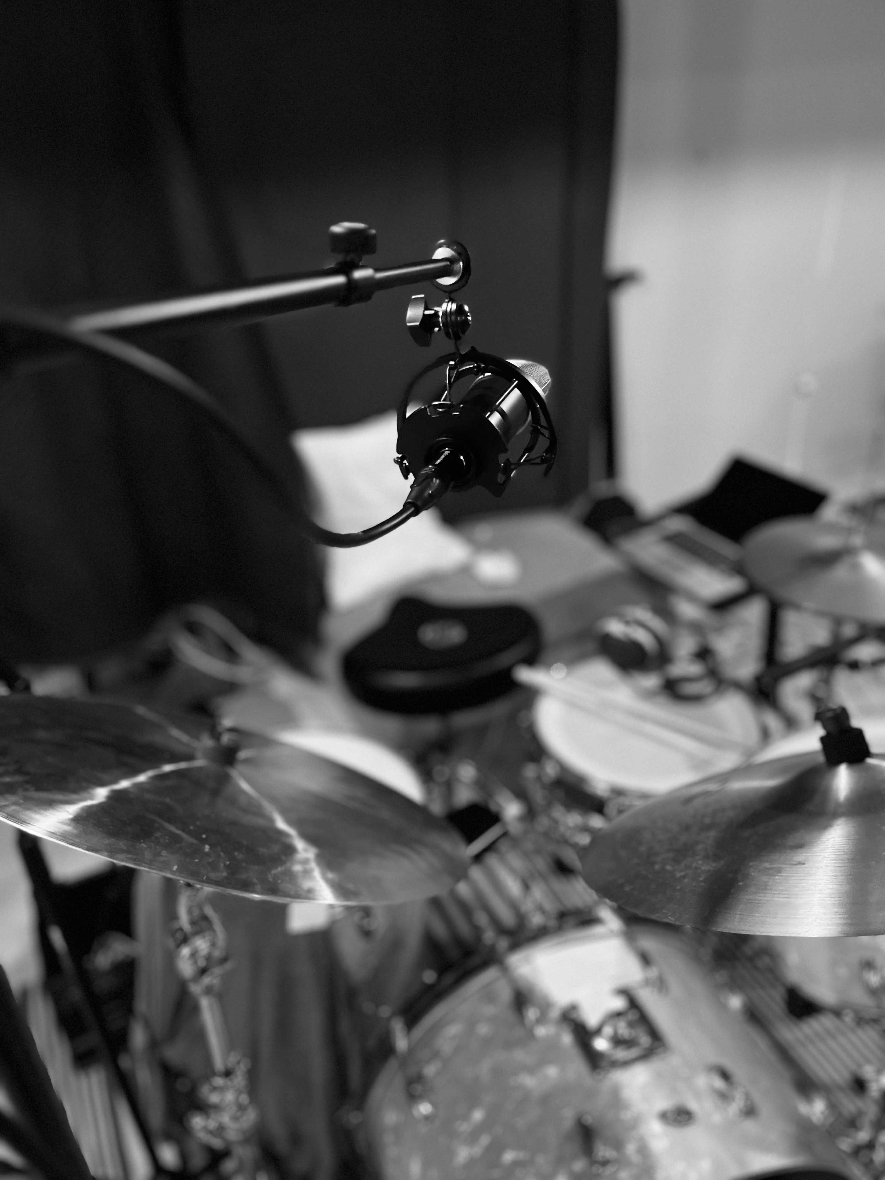overhead cymbal mic